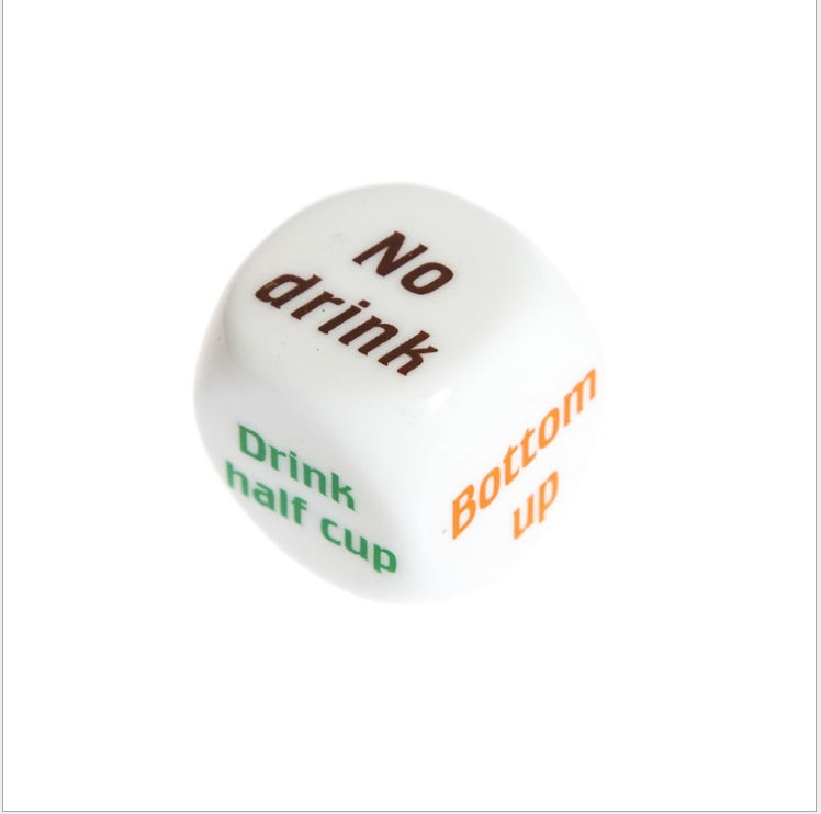 Color printing wine order dice