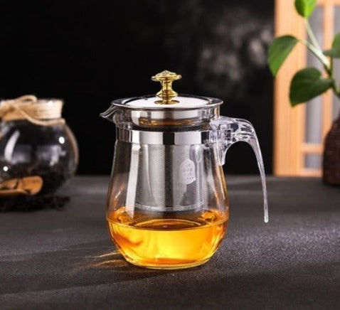 Thick Heat-resistant And Explosion-proof Glass Teapot