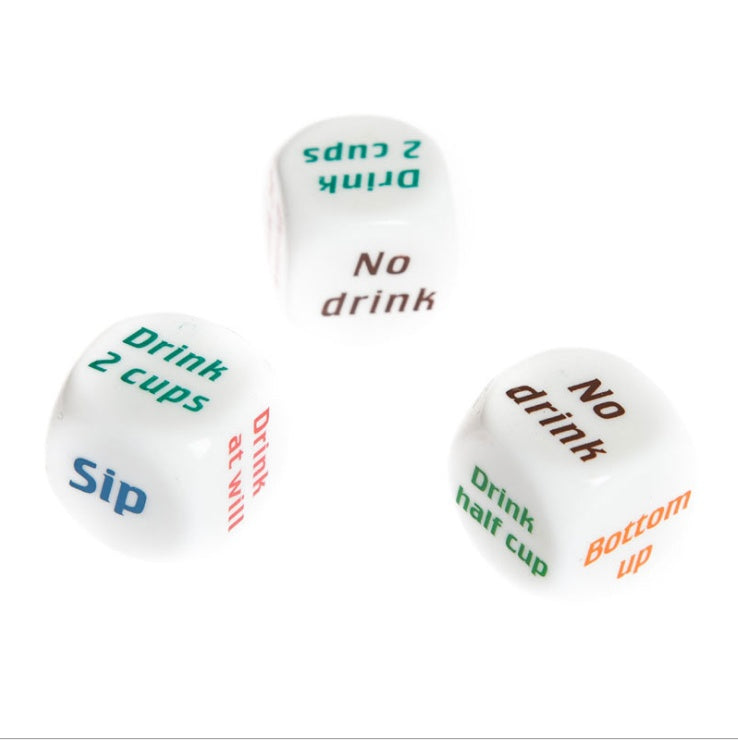 Color printing wine order dice